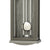 Zegar ścienny AMS Regulator R2748 antracytowy • 14-dniowy mechanizm uderzeniowy • aluminiowa tarcza