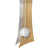 AMS W7425 Zegar ścienny bukowy • Mechanizm kwarcowy z wahadłem • Szkło mineralne