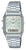 Casio Vintage-klocka med silverfärgat metallarmband, analog urtavla och rektangulär digital display