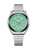 Citizen Chronographen-Armbanduhr mit grünem Zifferblatt und Edelstahlband