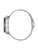 Citizen Chronographen-Armbanduhr in Silber, Seitenansicht mit Edelstahlarmband