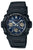 Casio G-Shock herrklocka med svart boett, mörk urtavla och gummiarmband