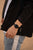 Casio digitalur på handleden, svart armband, lättläst display