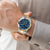 Zegarek BOSS Hero Sport Bicolor: niebieska tarcza chronografu z bezelem tachymetrycznym