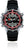 Chris Benz dykklocka med svart armband och röd ring, digital display