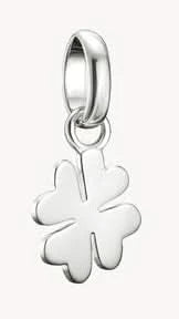 Silverklöver-charm-berlock med ögla, Thomas Sabo