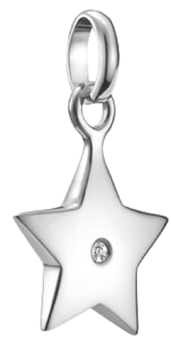 Thomas Sabo stjärnberlock i silver med vit sten