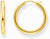 Guldgul klassisk creol med rundad, bredare form