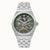 Ingersoll The Broadway I12905 Herrenuhr Silber/Grün • Automatikwerk • Dual Time