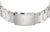 Metallarmband med spänne och bandhål för en herrklocka