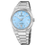 Herrenarmbanduhr Festina mit blauem Zifferblatt, Stahlband und Saphirglas