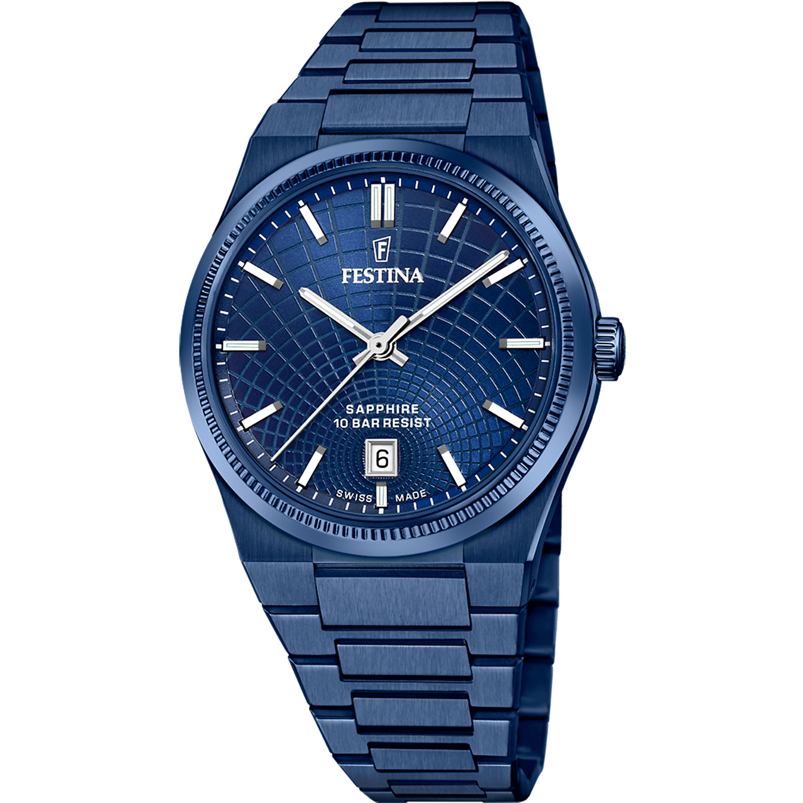 Festina Rivé F20078/1 Herrenuhr • Saphirglas • Automatikwerk Swiss Made