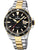 Festina Prestige Herrenuhr Bicolor mit schwarzem Zifferblatt, Quarzantrieb und Metallband