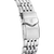 Herrklocka för dykning: Metallarmband med spänne, sidovy