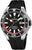 Festina Diver herrklocka med svart urtavla, datumvisning och svart gummiarmband.