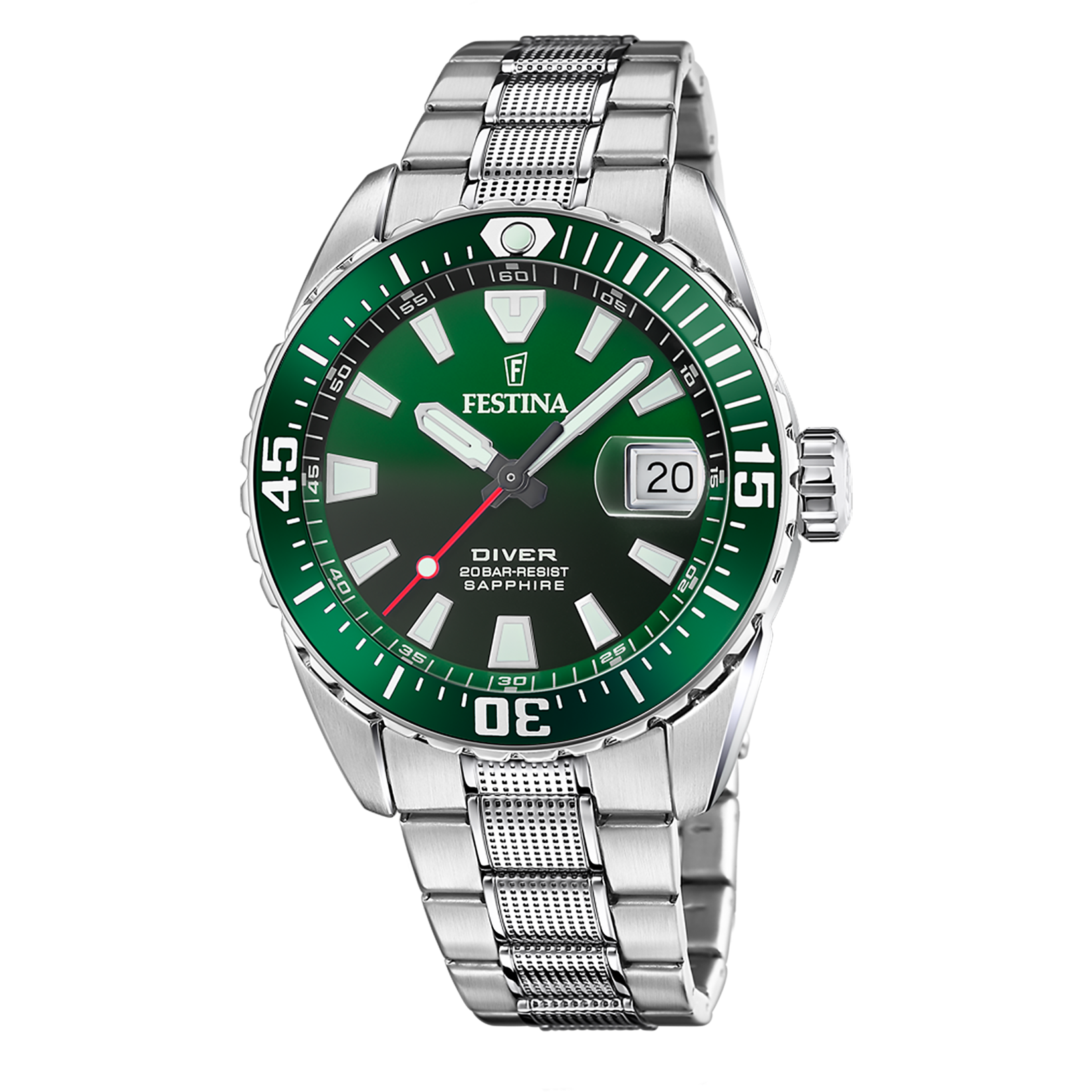 Festina F20669/2 Herrenuhr The Originals Diver Saphire • Saphirglas • 20 ATM Wasserdicht