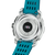 Festina hybridklocka i titan, bakvy med blått silikonband och metallboett