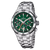 Festina Chrono Bike Herrenuhr mit grünem Zifferblatt, Chronograph und Edelstahlband