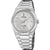 Festina Herrenuhr mit grauem Zifferblatt, Stahlarmband, Datumsfenster, Saphirglas