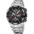 Festina Chrono Bike herrklocka med svart urtavla och silverfärgat metallarmband