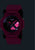 Herrklocka Casio G-Shock med lila armband och mörk urtavla