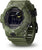 Digital herrklocka med grönt boett, display och G-SHOCK-logotyp