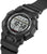 Digital G-Shock herrklocka sedd från sidan, display med siffror och knappar på boettens kant