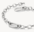 Thomas Sabo silver link bracelet with lobster clasp and circle links