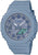 Casio G-SHOCK damklocka med blått armband och analog-digital urtavla