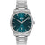 BOSS Herrenuhr mit blauem Sunray-Zifferblatt, Edelstahlarmband und analogen Zeigern