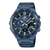 Herren-Armbanduhr mit blauem Zifferblatt und Metallarmband, Tough Solar Funktionsanzeigen