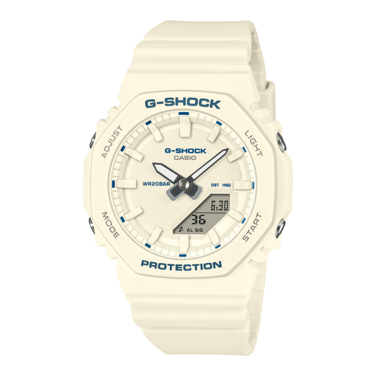 Casio G-Shock GMA-P2100BA-7AER Damen Armbanduhr • Biobasiertes Resin • 20 bar wasserdicht