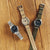 Seiko 5 Sports herrklockset: svart urtavla med metall- och textilband