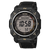 Casio PROTREK Armbanduhr mit schwarzem Digitaldisplay und schwarzem Textilarmband