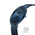 Bering Ultra-Slim-klocka med blå urtavla, milanesisk länk, boett 49 mm