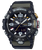 Casio G-Shock Mudmaster Herrenarmbanduhr mit schwarzem Gehäuse und grünem Textilarmband