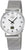 Master Time damklocka med silverfärgat mesh-armband och rund urtavla, svarta visare, analog visning.