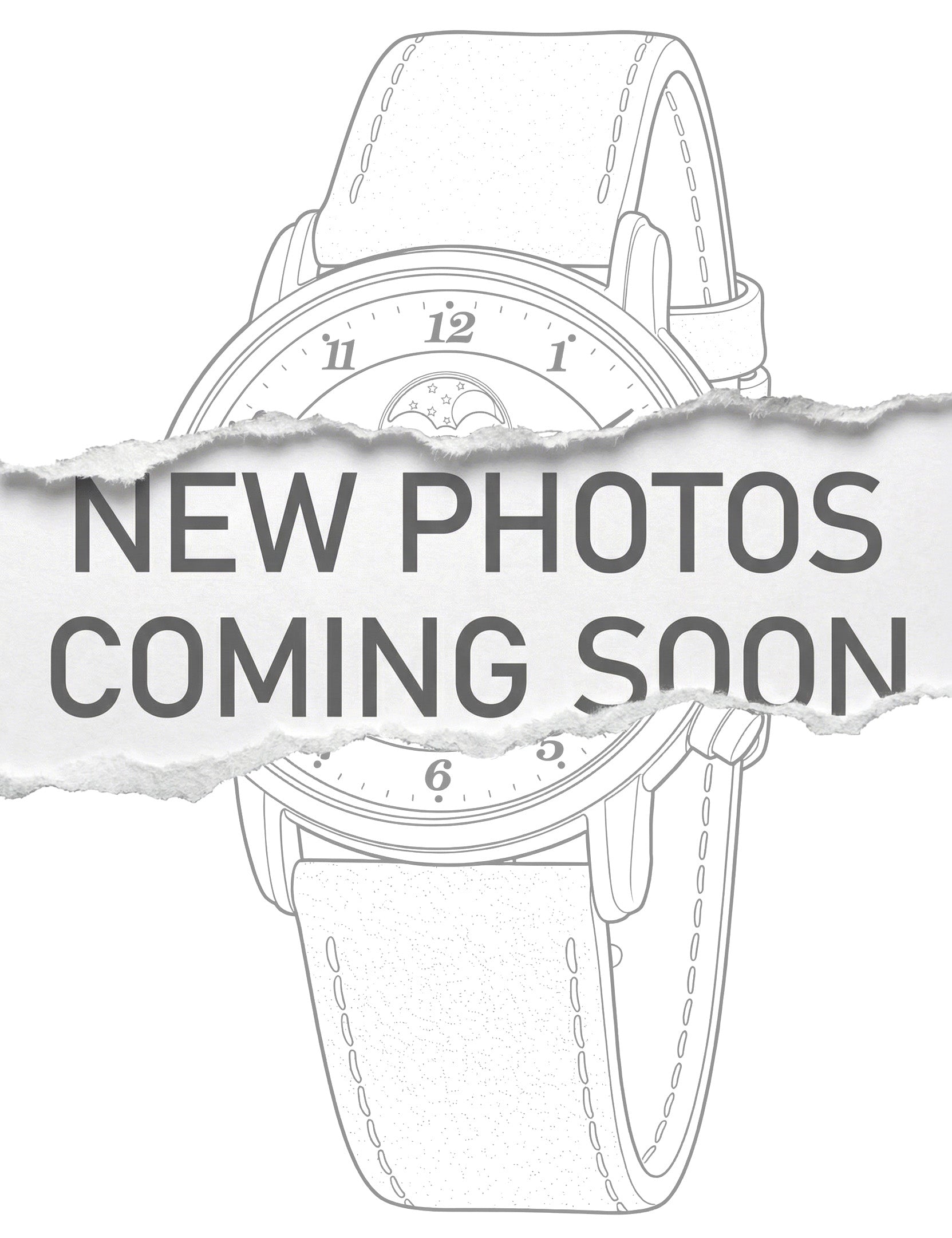 Damenuhr mit rundem Zifferblatt, Lederarmband und goldfarbenem Titan-Gehäuse.