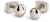 Högblankpolerade klotörhängen, Boccia Jewelry 05013-01, silverfärgade, med stiftförslutning