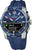 Festina Connected herrur med blått silikonarmband och runt titanfodral