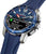 Festina Connected herrklocka med blått silikonarmband och synliga tryckknappar