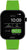 Unisex smartklocka med grönt silikonarmband och svart display, tid 10:09