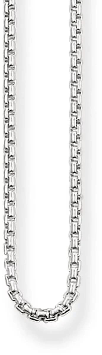 Venezialänk av 925 sterling silver med pansarkedja