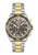 Herren-Chronograph BOSS Energy mit schwarzem Zifferblatt, Gold-Akzenten und Metallarmband
