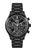 BOSS Chronograph-Herrenuhr: schwarzes Zifferblatt, schwarzes Metallarmband