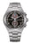 Citizen Eco-Drive Chronograph-Uhr mit schwarzem Zifferblatt, Titanband und Drückern