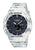 Casio G-Shock Outdooruhr mit stoßfestem Gehäuse, schwarzem Zifferblatt, hellem Resinband