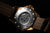 Vostok Europe herrur: Baksida med synligt urverk och brunt läderband