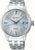Seiko Presage herrarmbandsur med silverfärgad sunburst-urtavla och metallänk