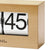 AMS 1175/18 Zegar stołowy / Flip Clock buk • Obudowa z litego drewna • Wskazanie 24-godzinne